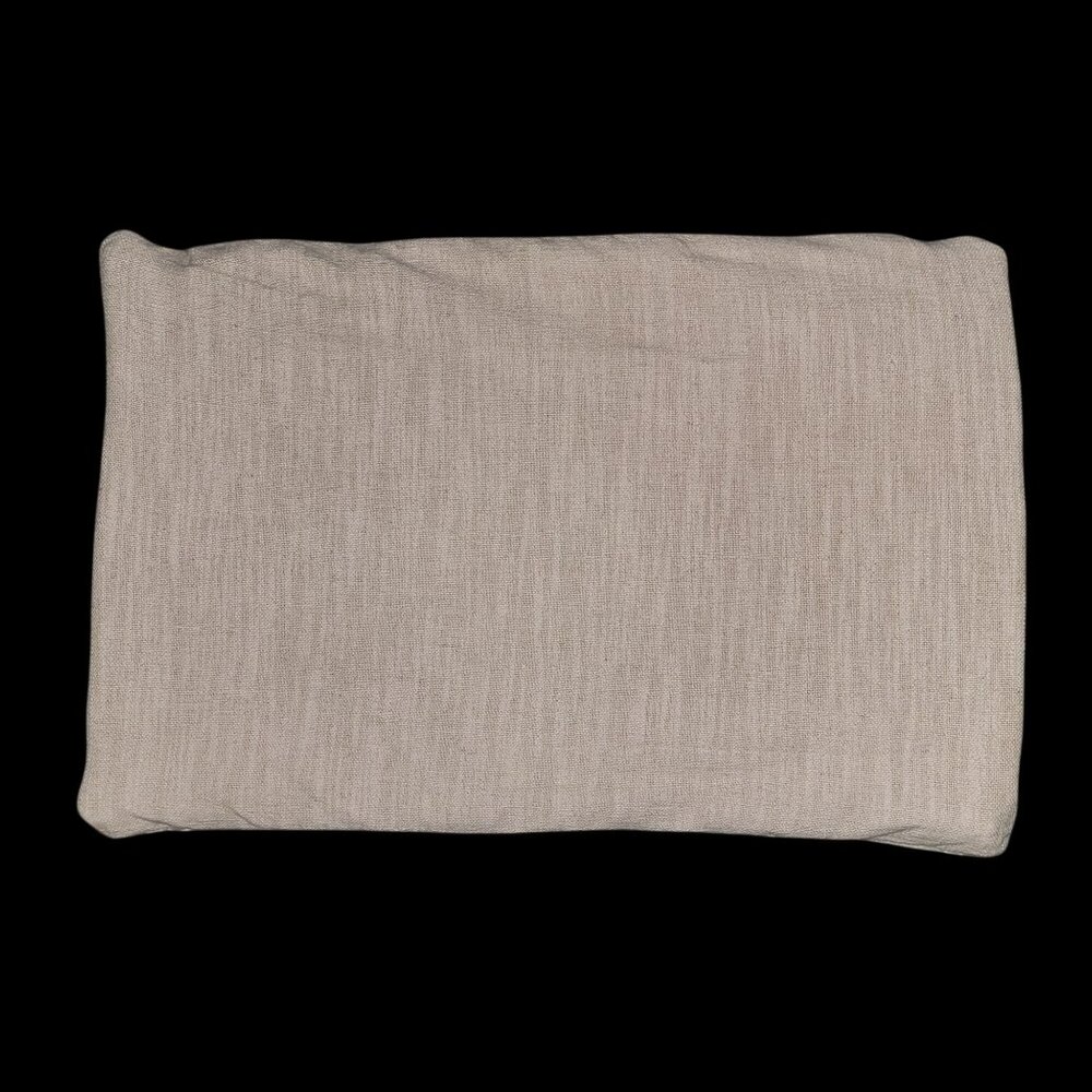 Crate & Barrel Sylvain Variegated Yarn Pillow cover 2"x15" Wool Cotton & Linen - Picture 2 of 4
